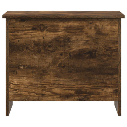 vidaXL Storage Chest Smoked Oak 60 x 40 x 50 cm Engineered Wood