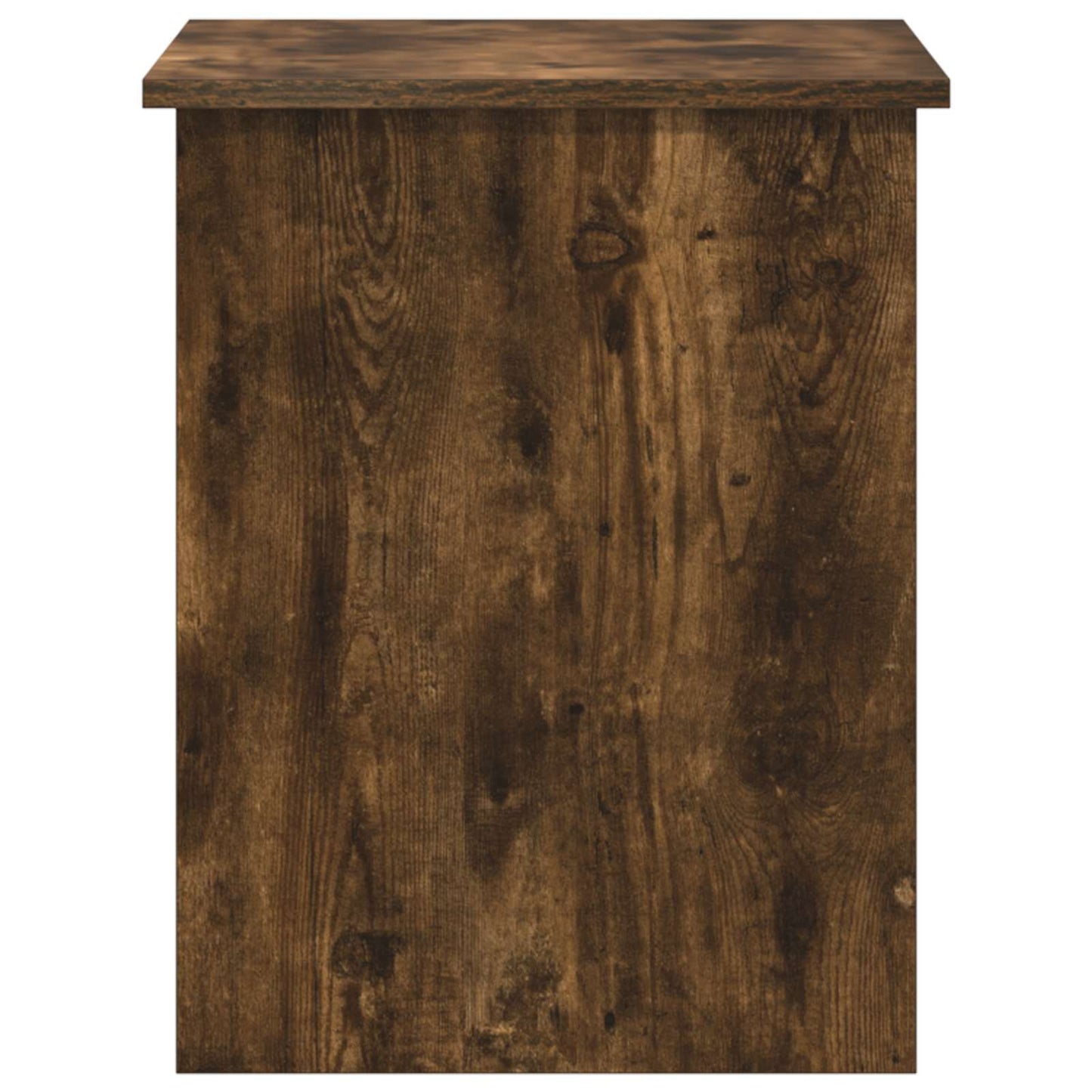 vidaXL Storage Chest Smoked Oak 60 x 40 x 50 cm Engineered Wood