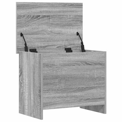 vidaXL Storage Chest Grey Sonoma 60 x 40 x 50 cm Engineered Wood