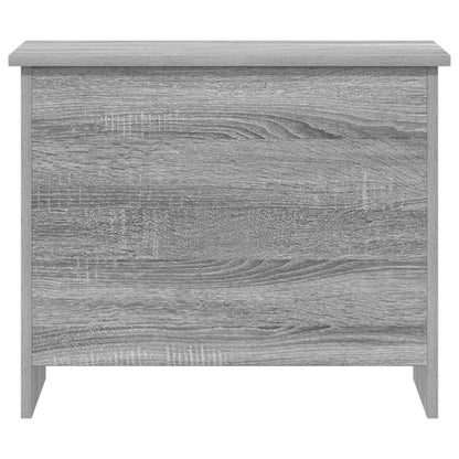 vidaXL Storage Chest Grey Sonoma 60 x 40 x 50 cm Engineered Wood