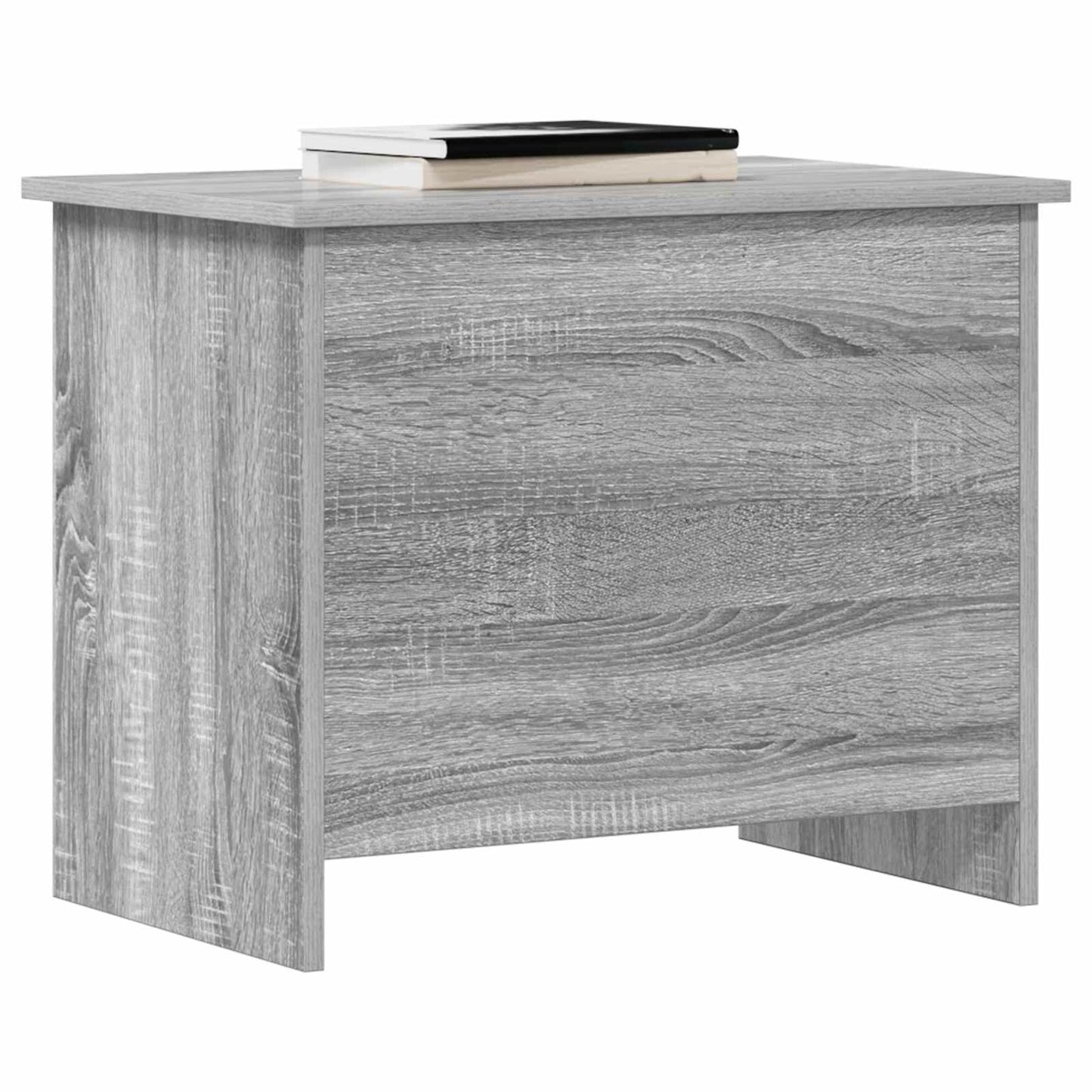 vidaXL Storage Chest Grey Sonoma 60 x 40 x 50 cm Engineered Wood