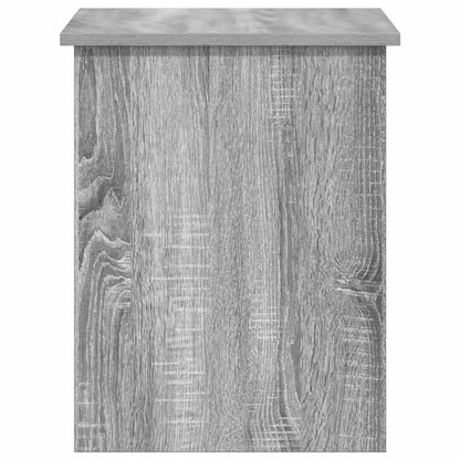 vidaXL Storage Chest Grey Sonoma 60 x 40 x 50 cm Engineered Wood