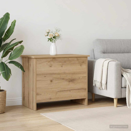 vidaXL Storage Chest Artisan Oak 60 x 40 x 50 cm Engineered Wood