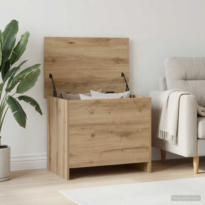 vidaXL Storage Chest Artisan Oak 60 x 40 x 50 cm Engineered Wood