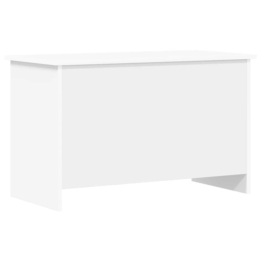 vidaXL Storage Chest White 80 x 40 x 50 cm Engineered Wood