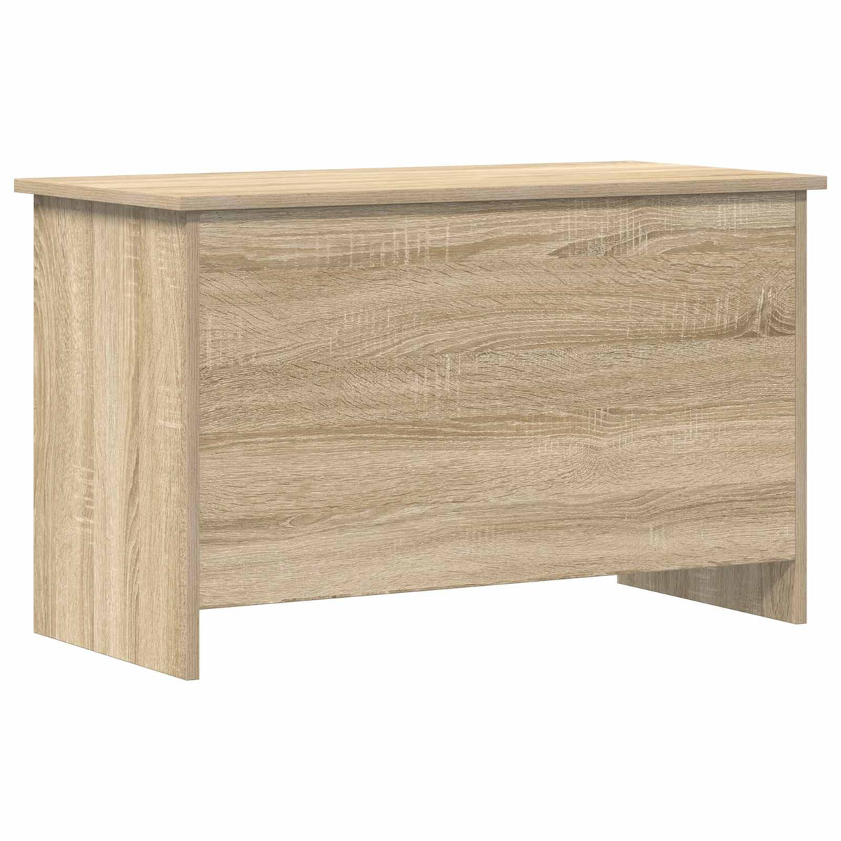 vidaXL Storage Chest Sonoma Oak 80 x 40 x 50 cm Engineered Wood