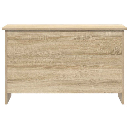 vidaXL Storage Chest Sonoma Oak 80 x 40 x 50 cm Engineered Wood
