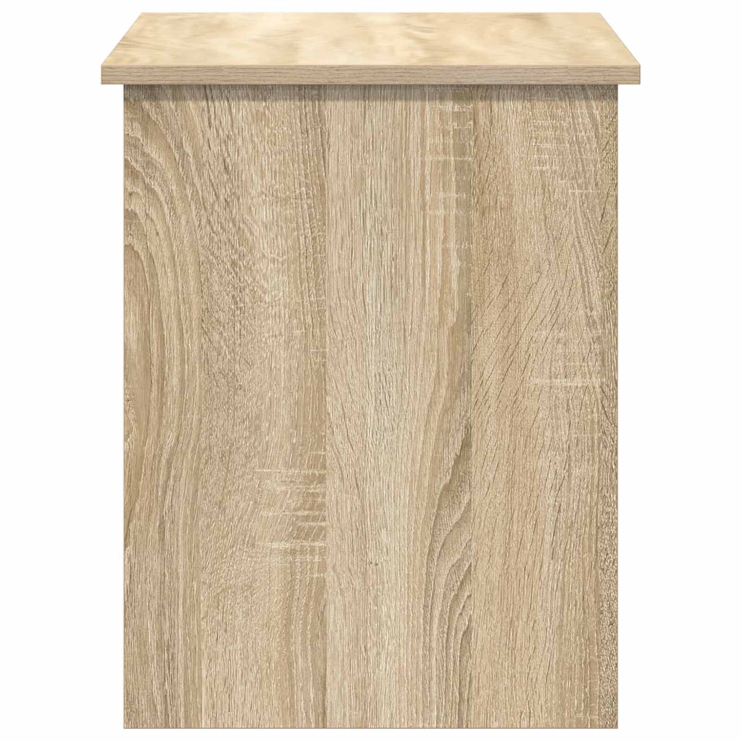 vidaXL Storage Chest Sonoma Oak 80 x 40 x 50 cm Engineered Wood