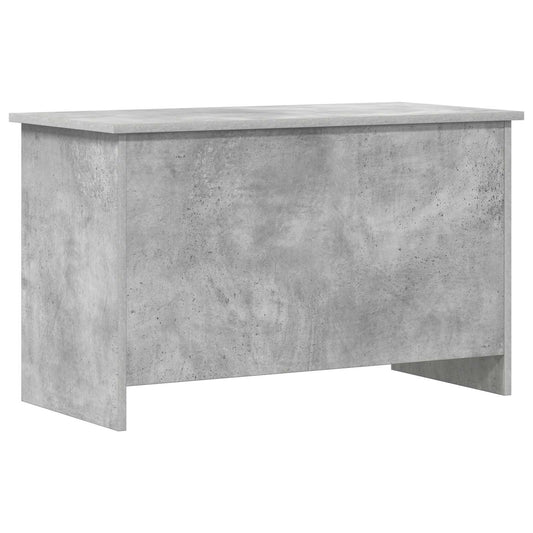 vidaXL Storage Chest Concrete Grey 80 x 40 x 50 cm Engineered Wood