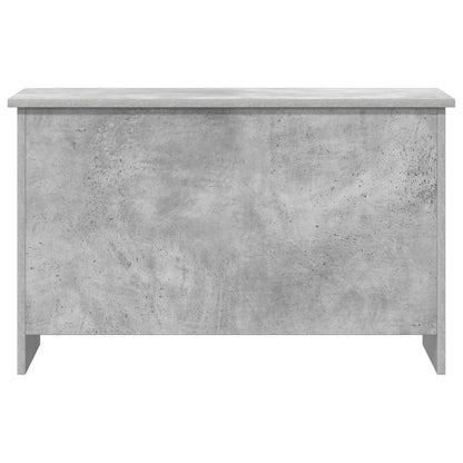 vidaXL Storage Chest Concrete Grey 80 x 40 x 50 cm Engineered Wood
