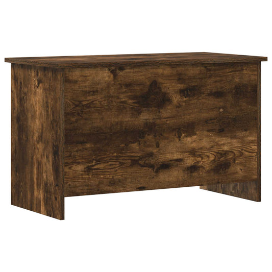 vidaXL Storage Chest Smoked Oak 80 x 40 x 50 cm Engineered Wood