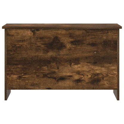 vidaXL Storage Chest Smoked Oak 80 x 40 x 50 cm Engineered Wood