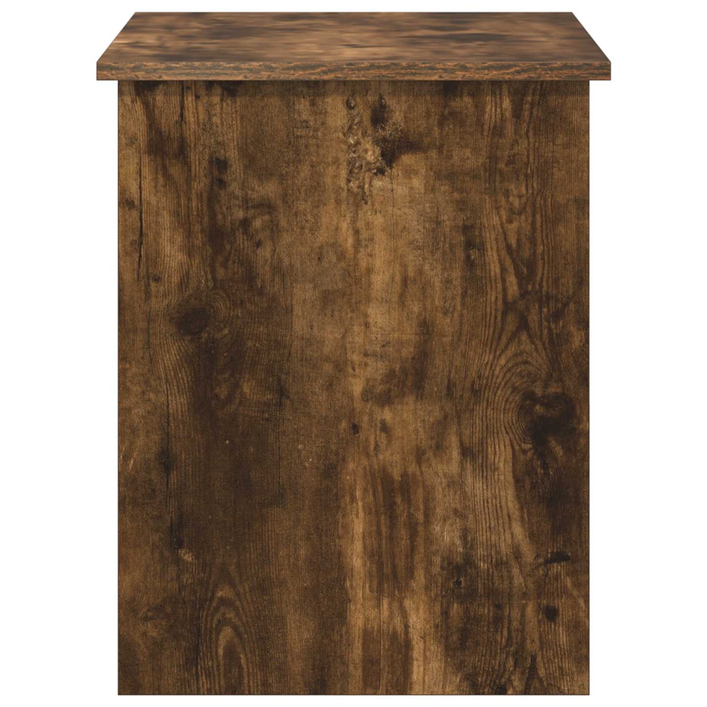 vidaXL Storage Chest Smoked Oak 80 x 40 x 50 cm Engineered Wood