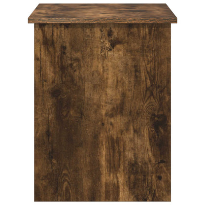 vidaXL Storage Chest Smoked Oak 80 x 40 x 50 cm Engineered Wood