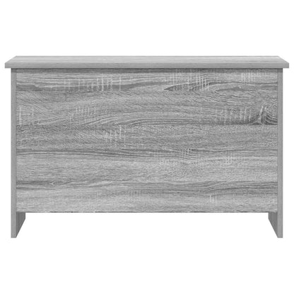 vidaXL Storage Chest Grey Sonoma 80 x 40 x 50 cm Engineered Wood