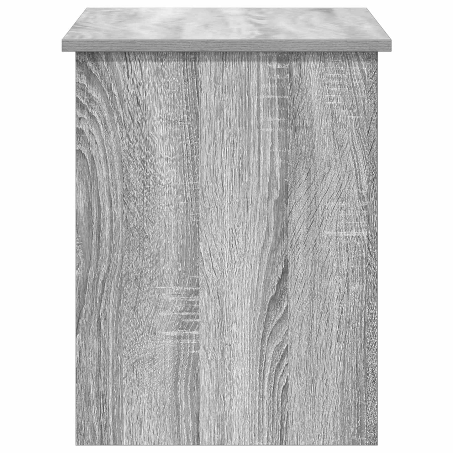 vidaXL Storage Chest Grey Sonoma 80 x 40 x 50 cm Engineered Wood