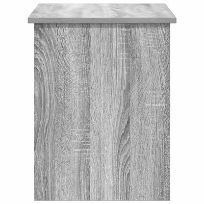 vidaXL Storage Chest Grey Sonoma 80 x 40 x 50 cm Engineered Wood