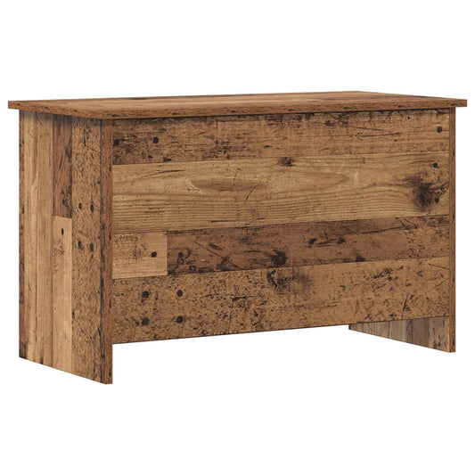 vidaXL Storage Chest Old Wood 80 x 40 x 50 cm Engineered Wood