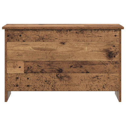 vidaXL Storage Chest Old Wood 80 x 40 x 50 cm Engineered Wood