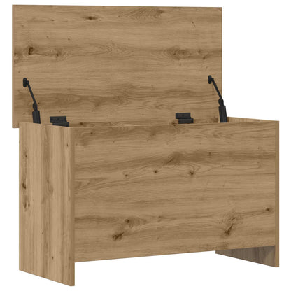 vidaXL Storage Chest Artisan Oak 80 x 40 x 50 cm Engineered Wood