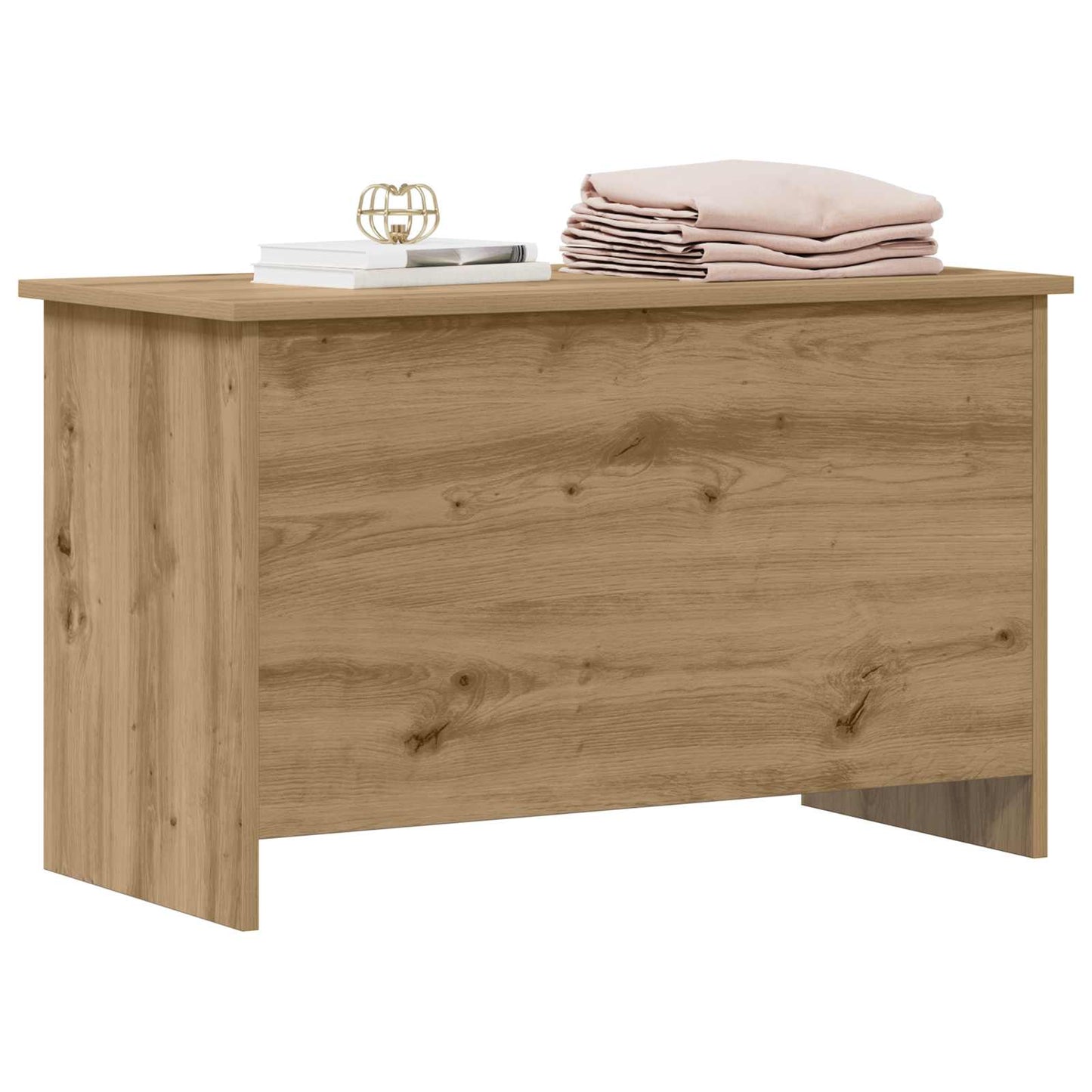 vidaXL Storage Chest Artisan Oak 80 x 40 x 50 cm Engineered Wood
