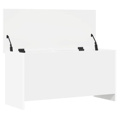 vidaXL Storage Chest White 100 x 40 x 50 cm Engineered Wood