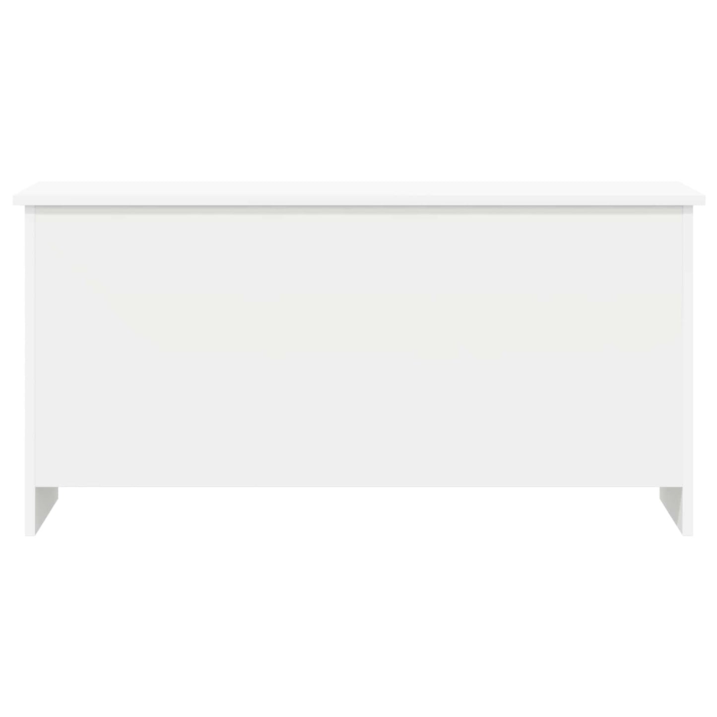 vidaXL Storage Chest White 100 x 40 x 50 cm Engineered Wood
