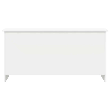 vidaXL Storage Chest White 100 x 40 x 50 cm Engineered Wood