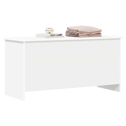 vidaXL Storage Chest White 100 x 40 x 50 cm Engineered Wood
