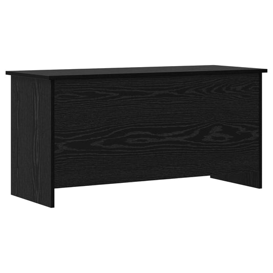 vidaXL Storage Chest Black Oak 100 x 40 x 50 cm Engineered Wood