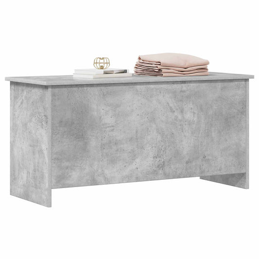 vidaXL Storage Chest Concrete Grey 100 x 40 x 50 cm Engineered Wood