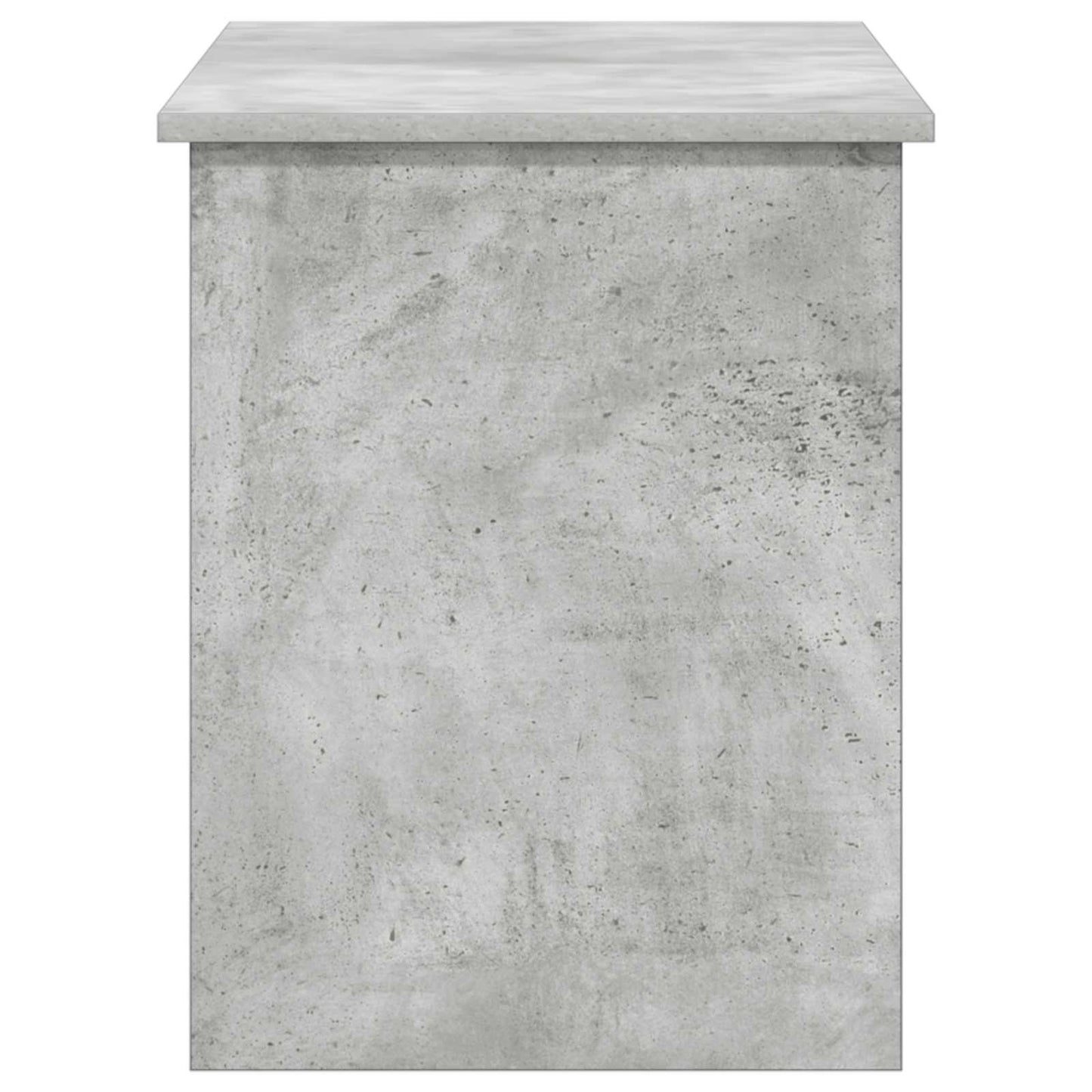 vidaXL Storage Chest Concrete Grey 100 x 40 x 50 cm Engineered Wood