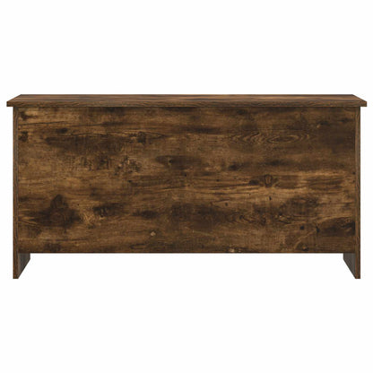 vidaXL Storage Chest Smoked Oak 100 x 40 x 50 cm Engineered Wood