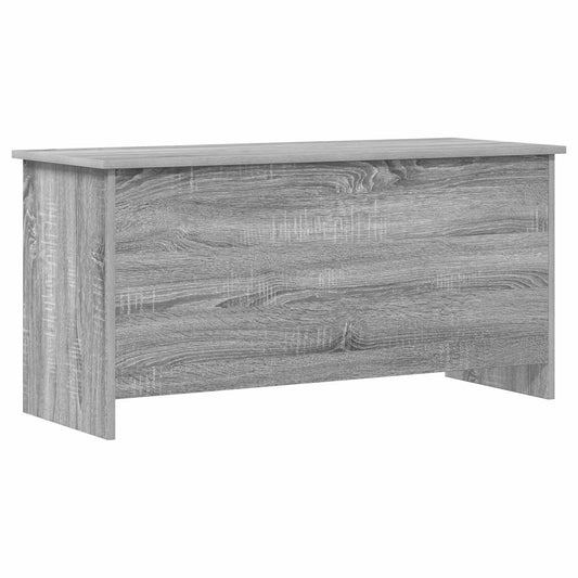 vidaXL Storage Chest Grey Sonoma 100 x 40 x 50 cm Engineered Wood