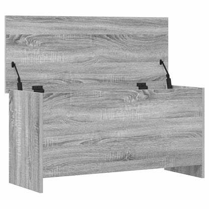 vidaXL Storage Chest Grey Sonoma 100 x 40 x 50 cm Engineered Wood