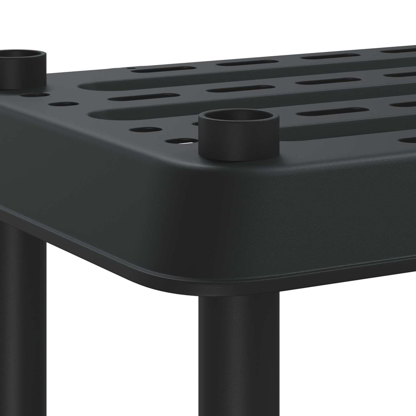 vidaXL Shelving Unit 3-Tier 100 x 40 x 96 cm PP Anthracite