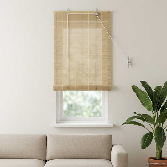 vidaXL Roller Blind Natural 40 x 160 cm Bamboo