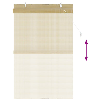 vidaXL Roller Blind Natural 110 x 160 cm Bamboo