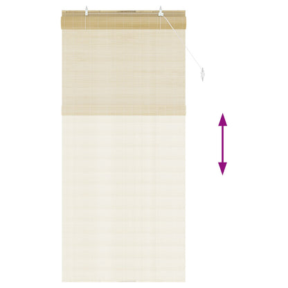 vidaXL Roller Blind Natural 110 x 220 cm Bamboo