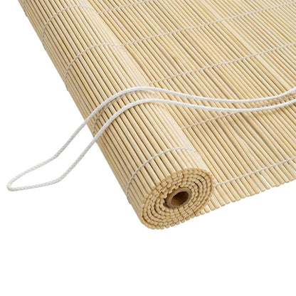 vidaXL Roller Blind Natural 160 x 220 cm Bamboo