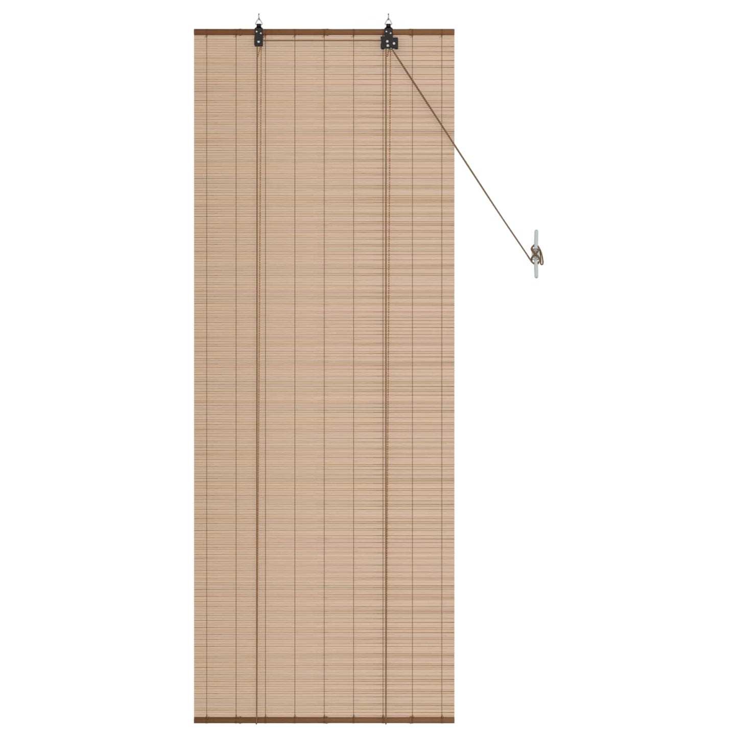 vidaXL Roller Blind Brown 40 x 160 cm Bamboo