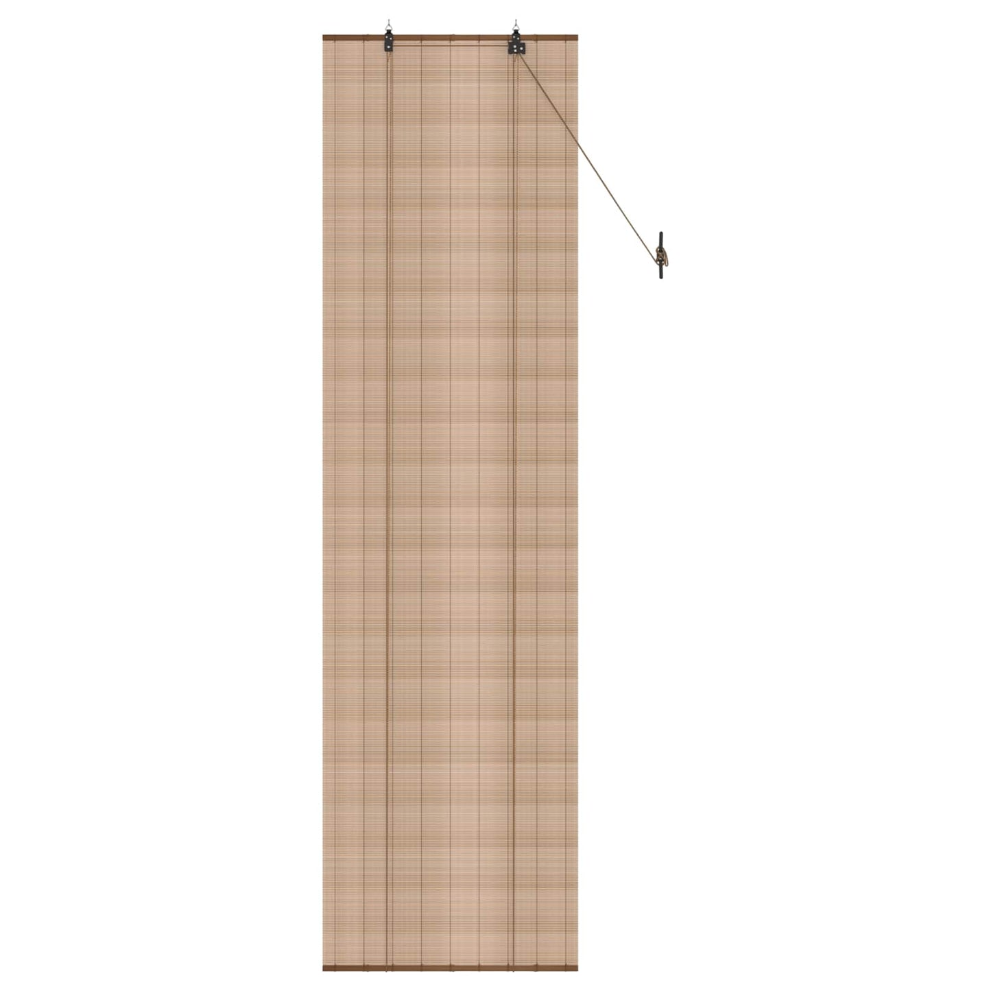 vidaXL Roller Blind Brown 40 x 220 cm Bamboo