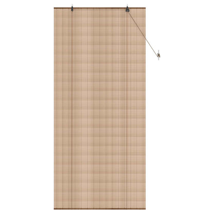 vidaXL Roller Blind Brown 110 x 220 cm Bamboo