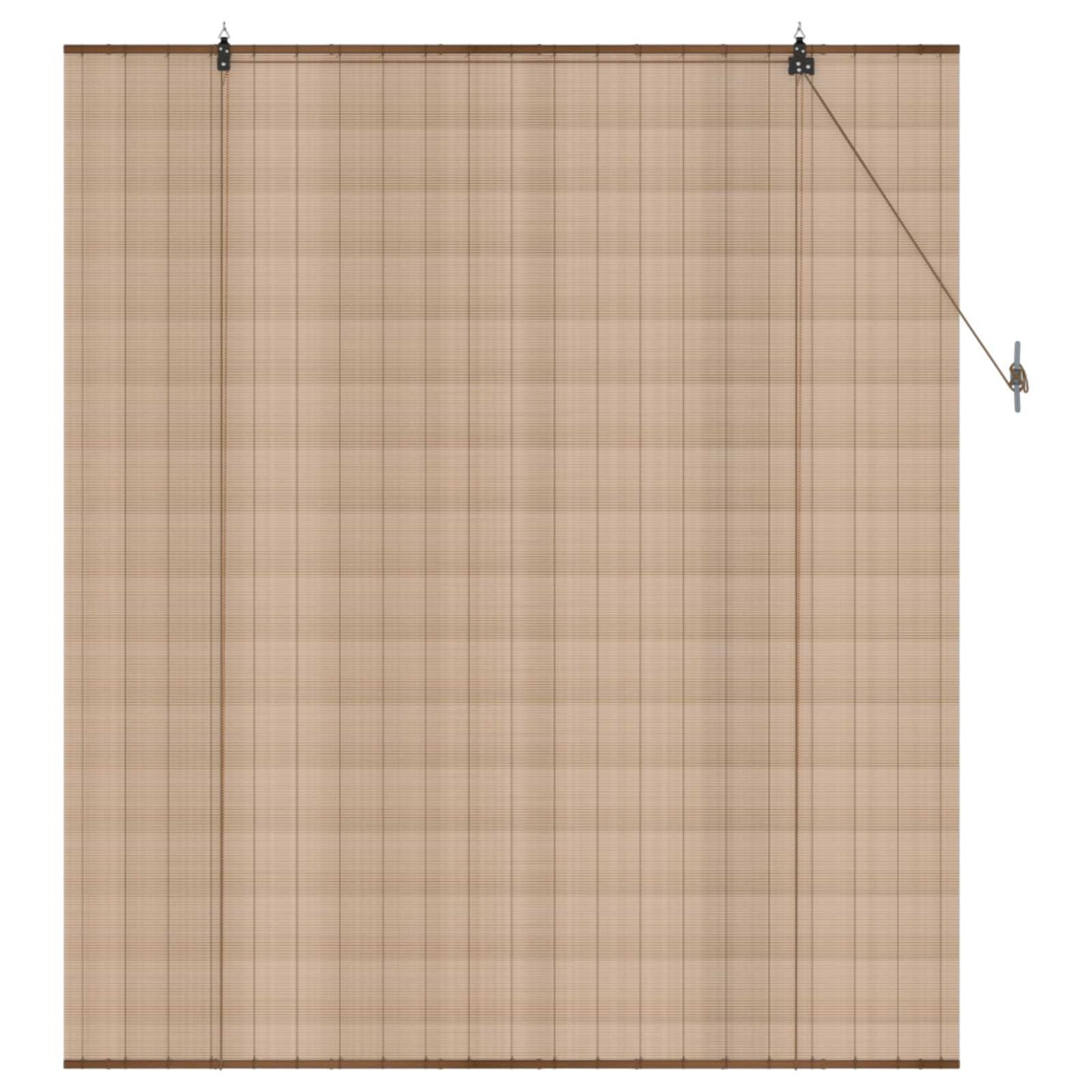 vidaXL Roller Blind Brown 130 x 160 cm Bamboo