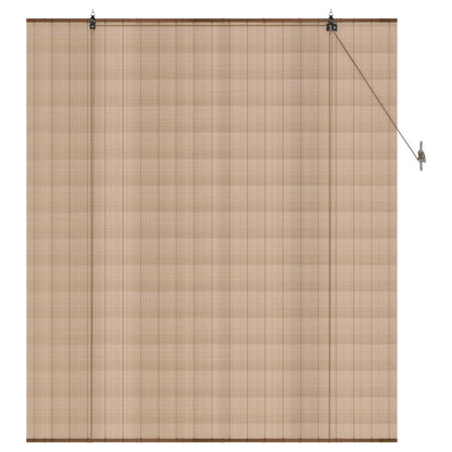 vidaXL Roller Blind Brown 160 x 160 cm Bamboo