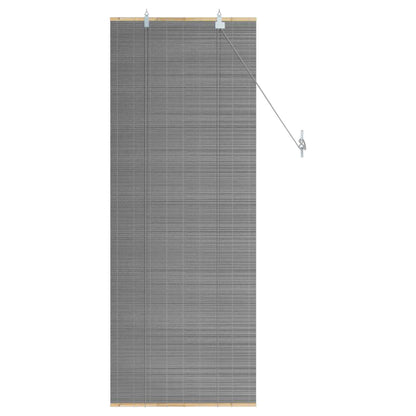 vidaXL Roller Blind Grey 40 x 160 cm Bamboo