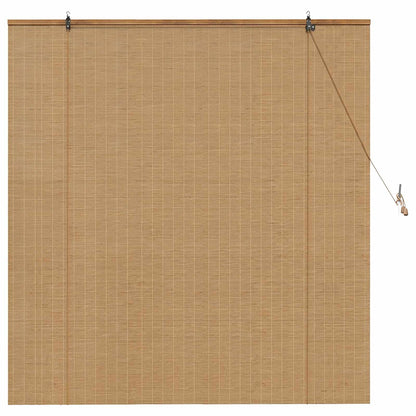 vidaXL Roller Blind Brown 130 x 160 cm Bamboo