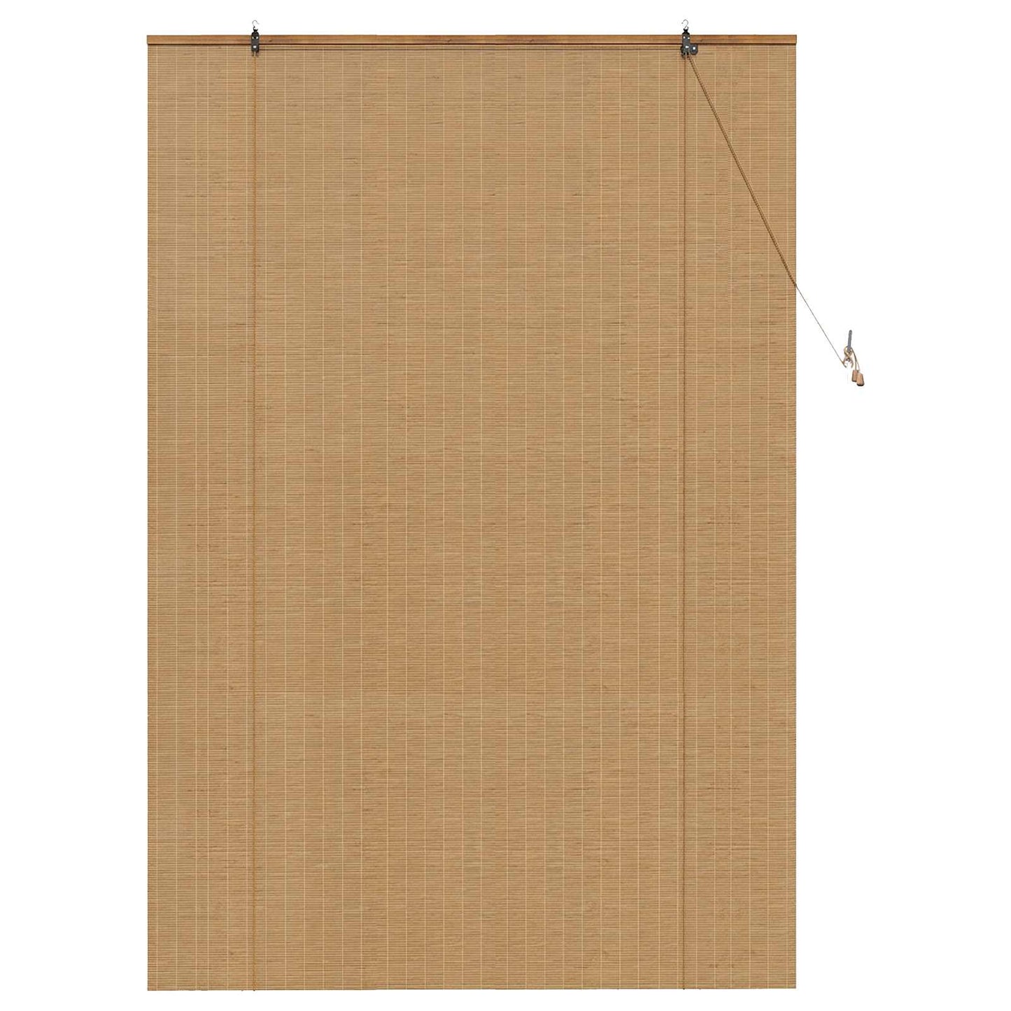 vidaXL Roller Blind Brown 130 x 220 cm Bamboo