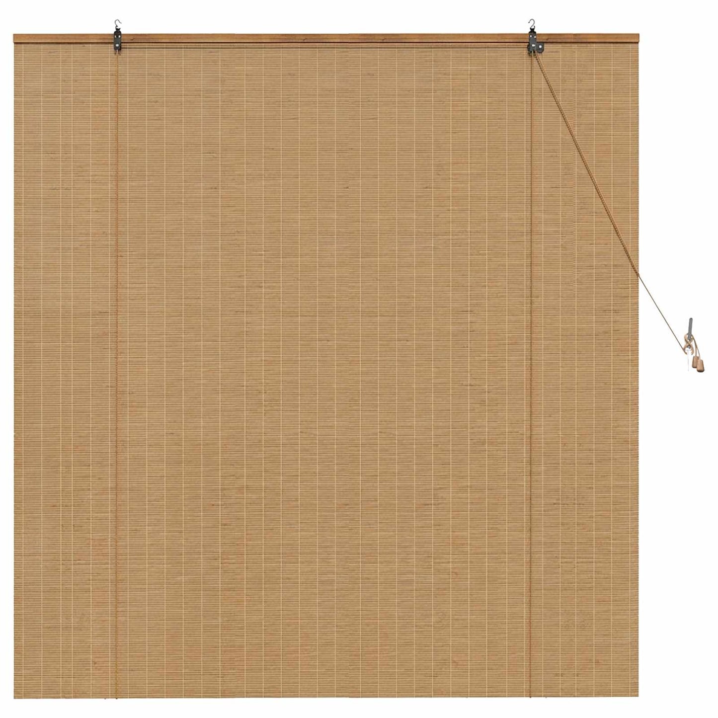 vidaXL Roller Blind Brown 160 x 160 cm Bamboo