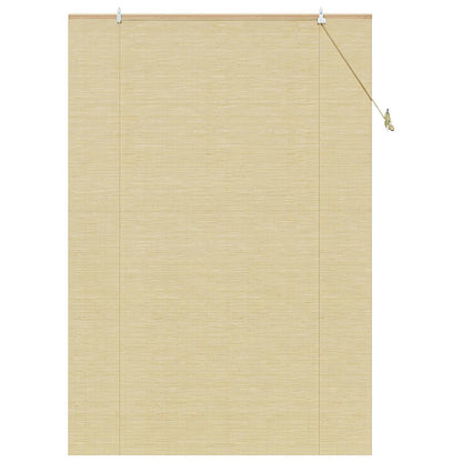 vidaXL Roller Blind Natural 130 x 220 cm Bamboo